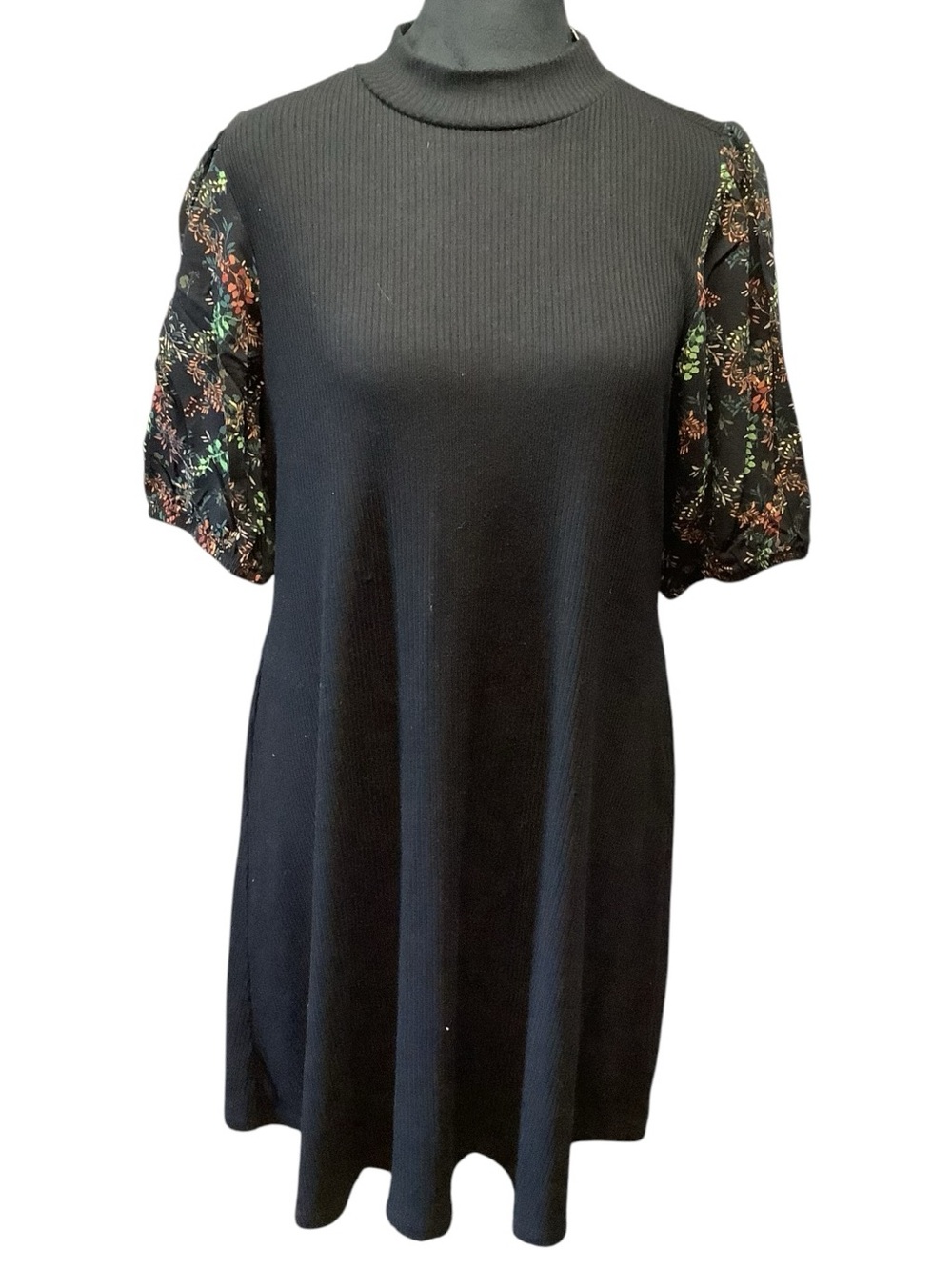 Maurices Mock Neck Mixer Mini Dress Size Medium NWT